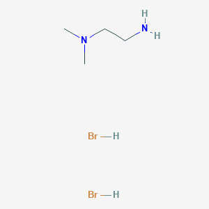 molecular formula C4H13BrN2 B3027199 N1,N1-dimethylethane-1,2-diamine dihydrobromide CAS No. 1245570-04-0