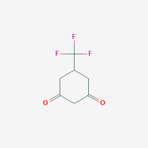 molecular formula C7H7F3O2 B3027205 5-(Trifluoromethyl)cyclohexane-1,3-dione CAS No. 124612-15-3