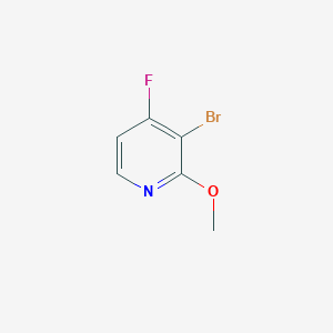molecular formula C6H5BrFNO B3027237 3-Bromo-4-fluoro-2-methoxypyridine CAS No. 1256810-67-9