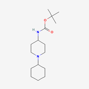tert-Butyl 1-cyclohexylpiperidin-4-ylcarbamate