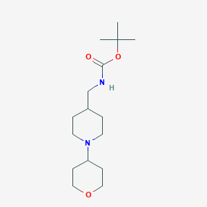 tert-Butyl [1-(tetrahydro-2H-pyran-4-yl)piperidin-4-yl]methylcarbamate