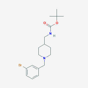 tert-Butyl [1-(3-bromobenzyl)piperidin-4-yl]methylcarbamate