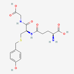 molecular formula C17H23N3O7S B3027505 S-(4-Hydroxybenzyl)glutathione 