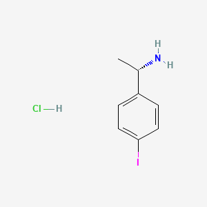 (S)-1-(4-iodophenyl)ethanamine hydrochloride