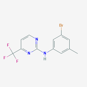 N-(3-bromo-5-methylphenyl)-4-(trifluoromethyl)pyrimidin-2-amine