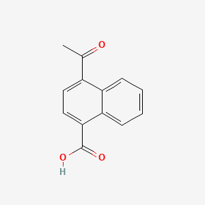 molecular formula C13H10O3 B3027532 4-Acetyl-1-naphthoic acid CAS No. 131986-05-5