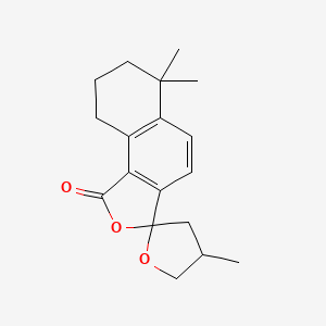 molecular formula C18H22O3 B3027533 Epi-Cryptoacetalide 