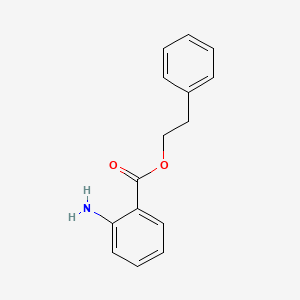 molecular formula C15H15NO2 B3027545 Phenethyl anthranilate CAS No. 133-18-6