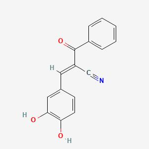 molecular formula C16H11NO3 B3027568 EGFR-IN-16 CAS No. 133550-22-8