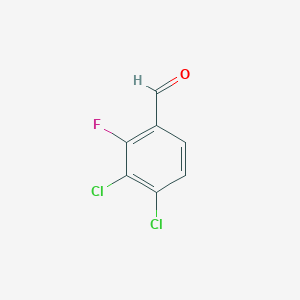 molecular formula C7H3Cl2FO B3027615 3,4-Dichloro-2-fluorobenzaldehyde CAS No. 1349718-54-2