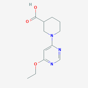 1-(6-Ethoxypyrimidin-4-yl)piperidine-3-carboxylic acid