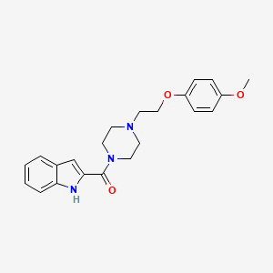 molecular formula C22H25N3O3 B3027785 ML417 CAS No. 1386162-69-1