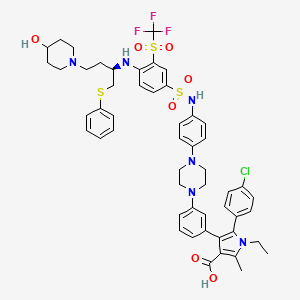 molecular formula C52H56ClF3N6O7S3 B3027795 BM 957 CAS No. 1391107-54-2