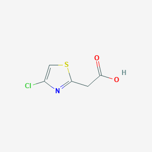 molecular formula C5H4ClNO2S B3027798 2-(4-Chloro-1,3-thiazol-2-yl)acetic acid CAS No. 1392804-23-7