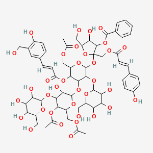 molecular formula C62H76O35 B3027820 Tenuifoliose A 