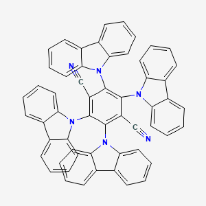 molecular formula C56H32N6 B3027859 4CzTPN CAS No. 1416881-53-2