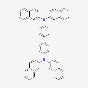 molecular formula C52H36N2 B3027860 N4,N4,N4',N4'-Tetra(naphthalen-2-yl)-[1,1'-biphenyl]-4,4'-diamine CAS No. 141752-82-1
