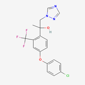 molecular formula C18H15ClF3N3O2 B3027861 Mefentrifluconazole CAS No. 1417782-03-6