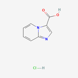 molecular formula C8H7ClN2O2 B3027889 Imidazo[1,2-a]pyridine-3-carboxylic acid hydrochloride CAS No. 1423033-64-0