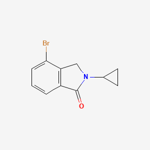 4-Bromo-2-cyclopropylisoindolin-1-one