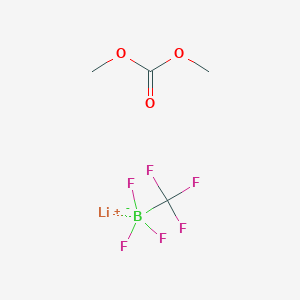 Lithium trifluoro(trifluoromethyl)borate-dimethyl carbonate complex