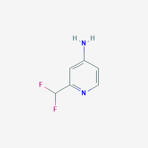 2-(Difluoromethyl)pyridin-4-amine