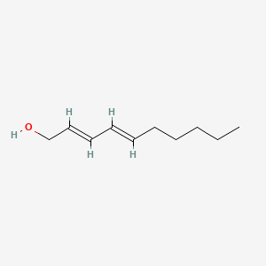 molecular formula C10H18O B3028006 (2E,4E)-deca-2,4-dien-1-ol CAS No. 14507-02-9