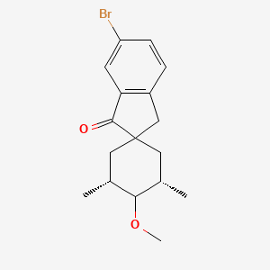 molecular formula C17H21BrO2 B3028013 IN00076730 CAS No. 1454700-89-0