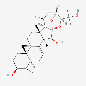 molecular formula C30H46O5 B3028043 7,8-Didehydrocimigenol 