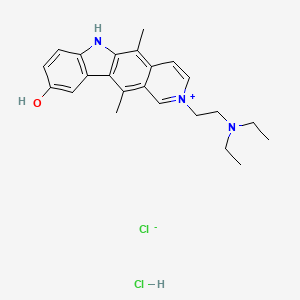 molecular formula C23H29Cl2N3O B3028082 Datelliptium chloride hydrochloride 