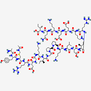 molecular formula C115H194N34O34S B3028087 IFN-g Antagonist CAS No. 158040-83-6