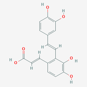 molecular formula C17H14O6 B3028091 Salvianolic Acid F CAS No. 158732-59-3