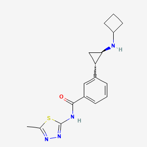 molecular formula C17H20N4OS B3028095 T-448 