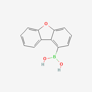 molecular formula C12H9BO3 B3028129 Dibenzo[B,D]furan-1-ylboronic acid CAS No. 162607-19-4