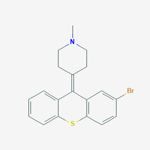 4-(2-bromo-9H-thioxanthen-9-ylidene)-1-methylpiperidine
