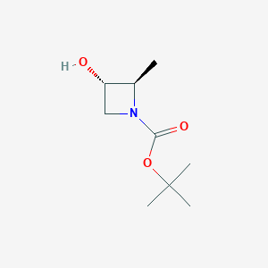 tert-Butyl trans-3-hydroxy-2-methylazetidine-1-carboxylate