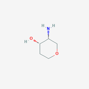 (3R,4S)-3-aminooxan-4-ol