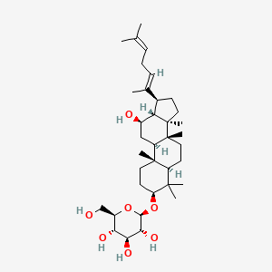 molecular formula C36H60O7 B3028177 Isoginsenoside Rh3 