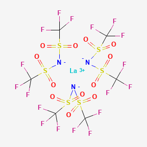 molecular formula C6F18LaN3O12S6 B3028187 Lanthanum(III) Bis(trifluoromethanesulfonyl)imide CAS No. 168106-26-1