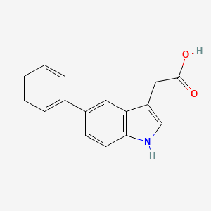 molecular formula C16H13NO2 B3028188 5-Ph-IAA CAS No. 168649-23-8