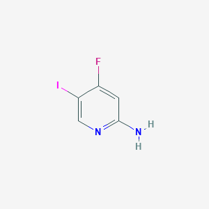 molecular formula C5H4FIN2 B3028219 4-Fluoro-5-iodopyridin-2-amine CAS No. 1708974-12-2