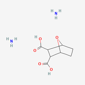 Azane;7-oxabicyclo[2.2.1]heptane-2,3-dicarboxylic acid