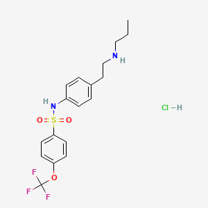 molecular formula C18H22ClF3N2O3S B3028249 PNU-177864 hydrochloride CAS No. 1783978-03-9