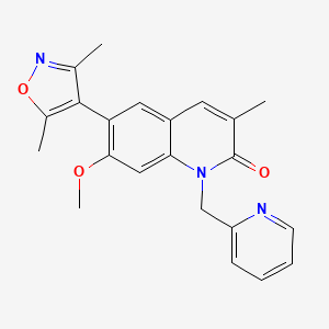 molecular formula C22H21N3O3 B3028270 Odm-207 CAS No. 1801503-93-4