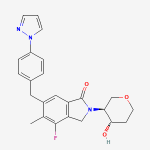 molecular formula C24H24FN3O3 B3028303 Tak-071 CAS No. 1820812-16-5