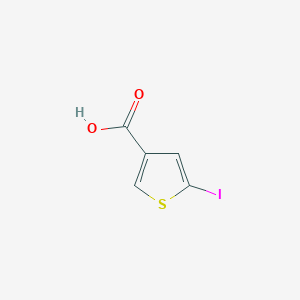 molecular formula C5H3IO2S B3028337 5-Iodothiophene-3-carboxylic acid CAS No. 18895-01-7