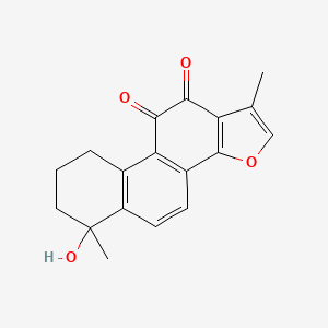 molecular formula C18H16O4 B3028340 Tanshinol B CAS No. 189290-30-0