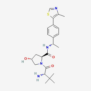 molecular formula C23H32N4O3S B3028358 (S,R,S)-AHPC-Me CAS No. 1948273-02-6