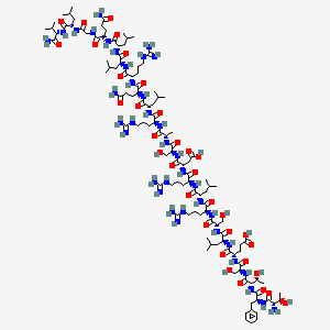 molecular formula C115H200N38O34 B3028380 Secretin (5-27) (porcine) 