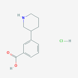3-(Piperidin-3-yl)benzoic acid hydrochloride